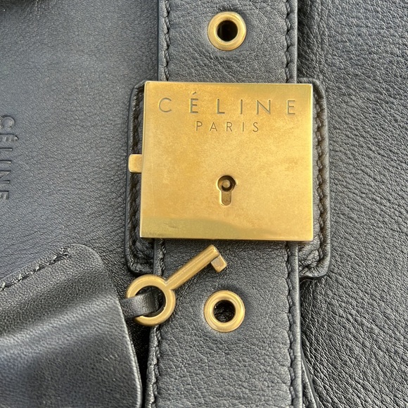 Celine Mini Boston Black Leather - Picture 11 of 17